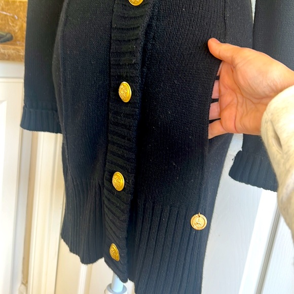 Wool and cashmere cardigan by Armani Exchange, sz S - Picture 3 of 9